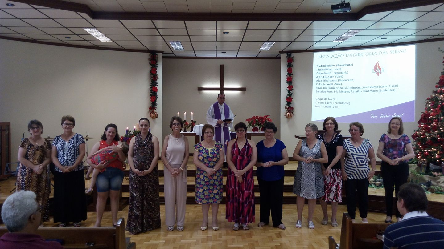 Diretoria servas eleita em 2016